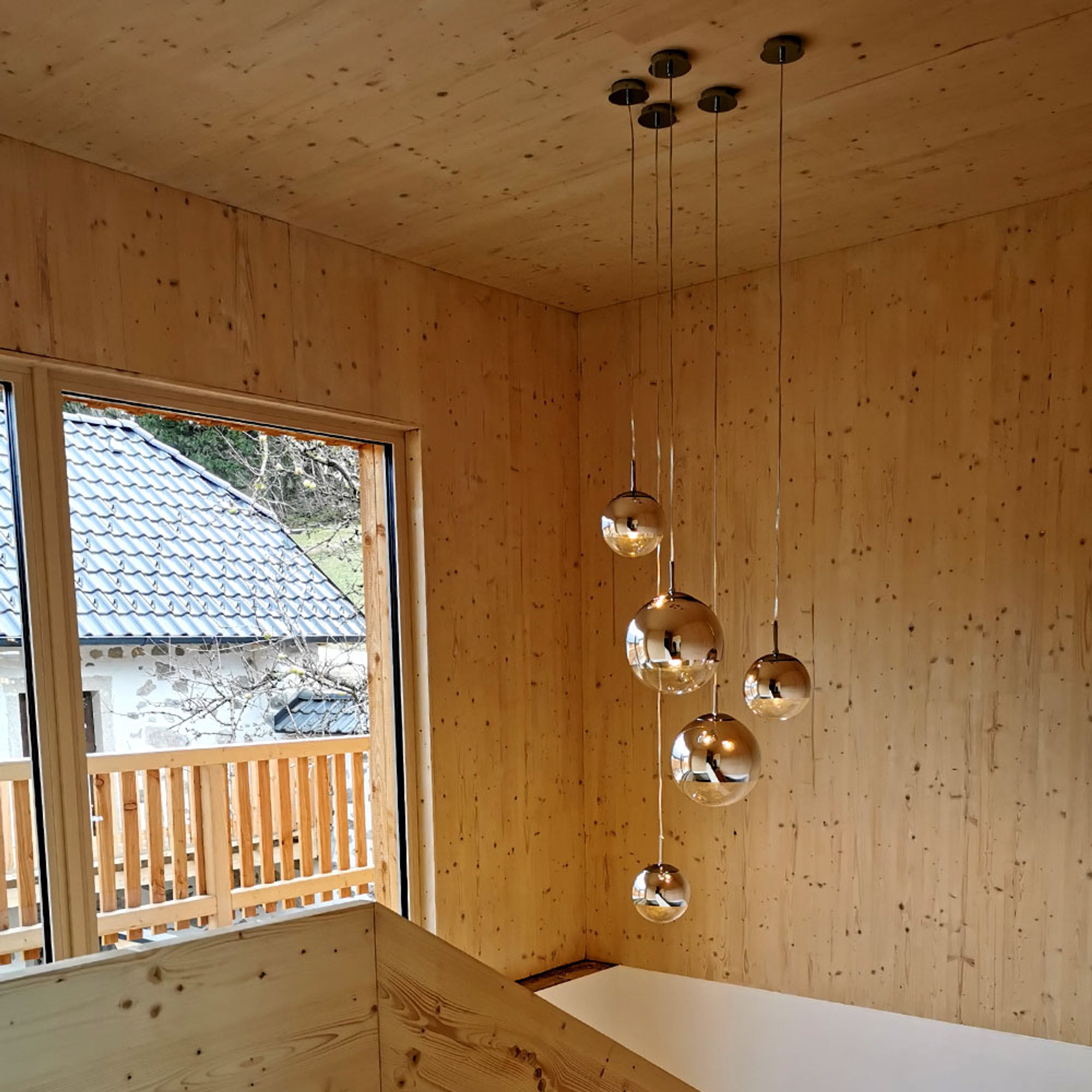 s.luce Fairy Galerieleuchte 3- oder 5-flammig mit Modular Baldachin