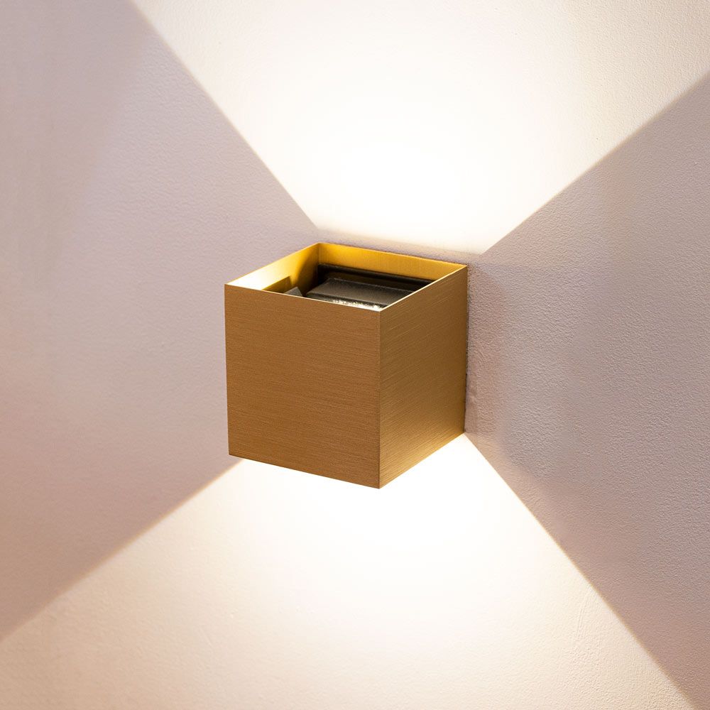 s.luce Ixa LED Wandlampe verstellbare Winkel Innen & Außen IP44