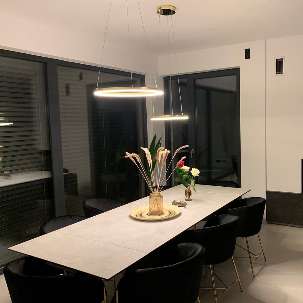 s.luce LED Ring Pendelleuchte Ø 40cm