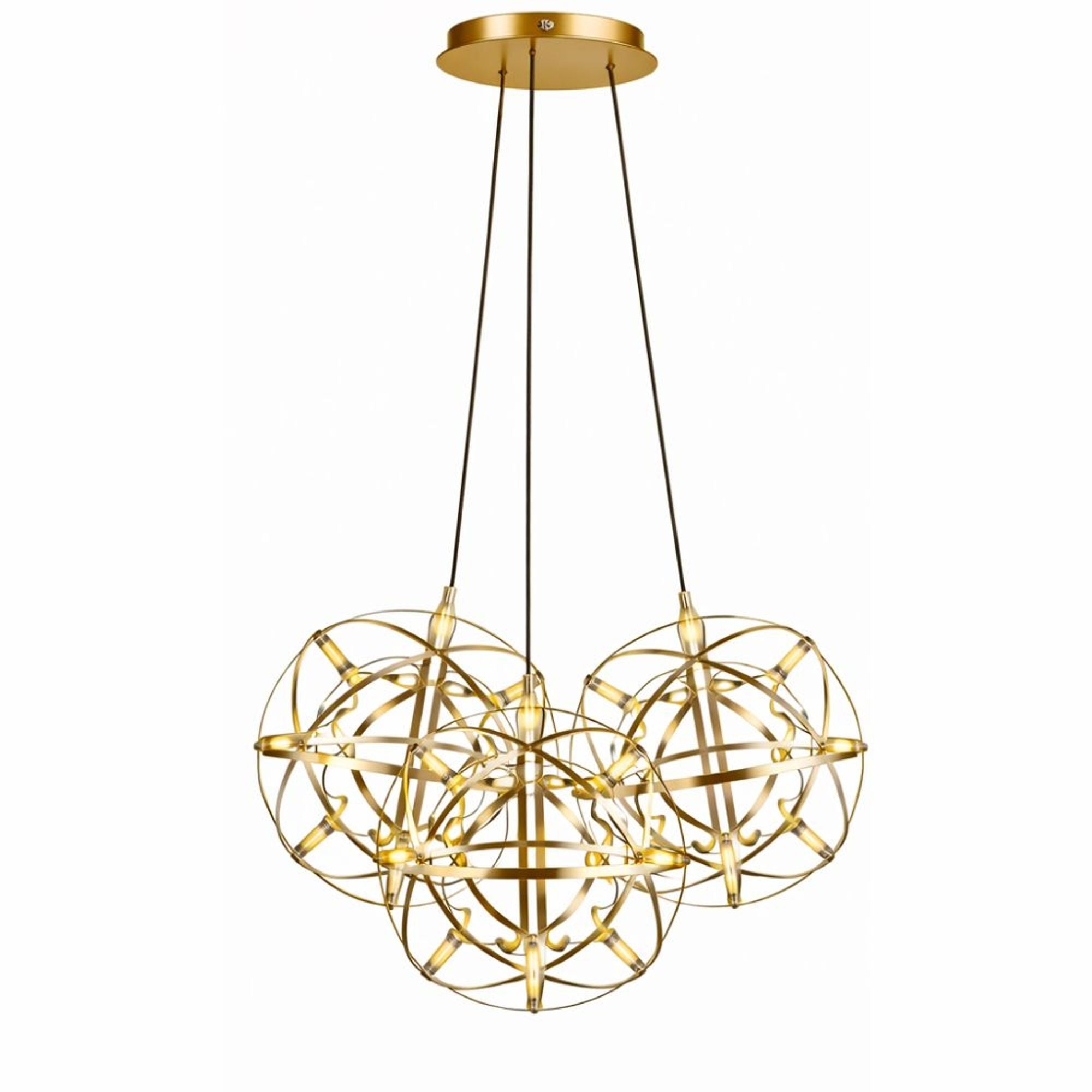 s.luce Atom Cluster LED Mehrfach - Pendelleuchte 3 - flammig - 199597 - s.luce® - homecoming lights.