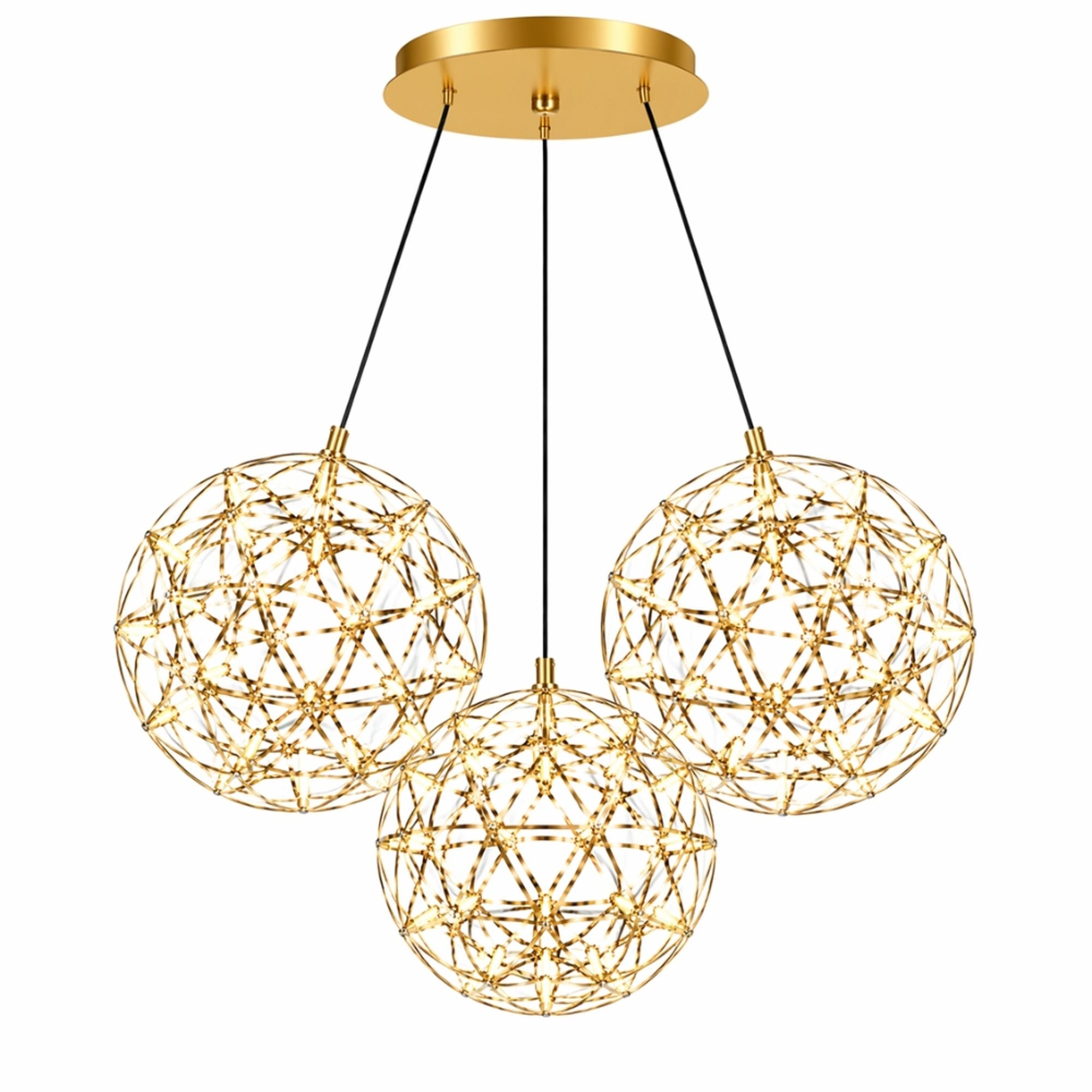 s.luce Atom Cluster LED Mehrfach - Pendelleuchte 3 - flammig - 199600 - s.luce® - homecoming lights.