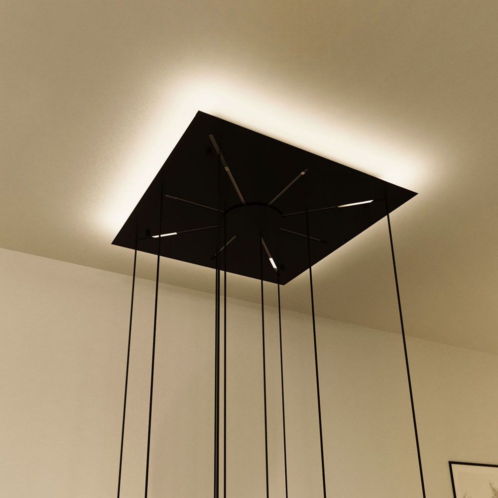 s.luce Aura LED-Umbau für indirekte Beleuchtung Modular Baldachin