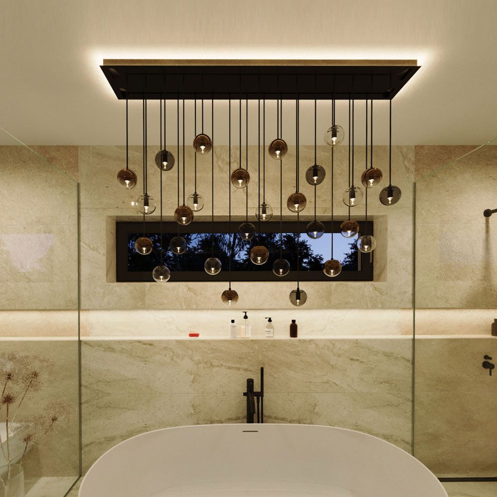 s.luce Aura LED-Umbau für indirekte Beleuchtung Modular Baldachin