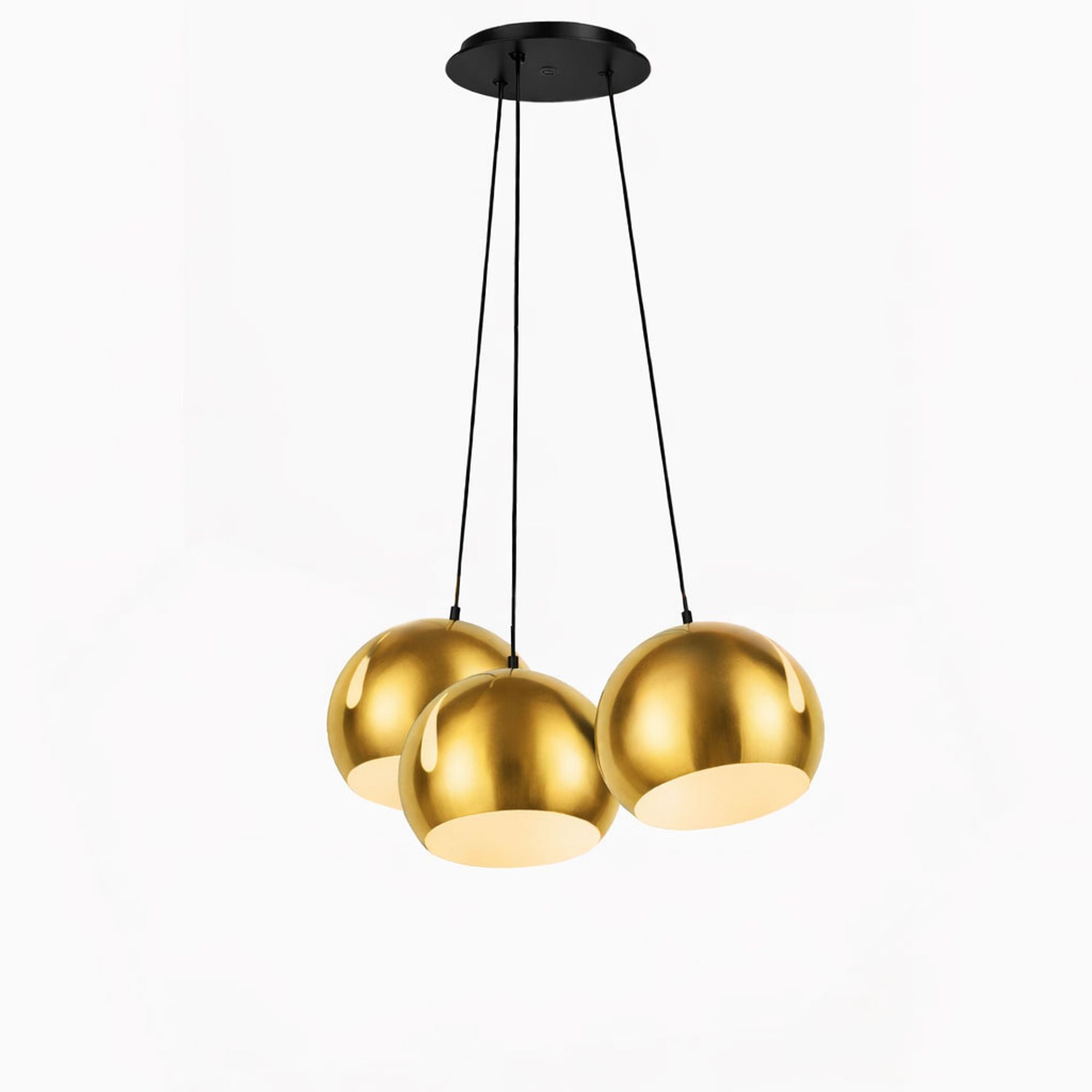 s.luce Ball Cluster Mehrfach - Pendelleuchte 3 - flammig 3x20 - 199812 - s.luce® - homecoming lights.