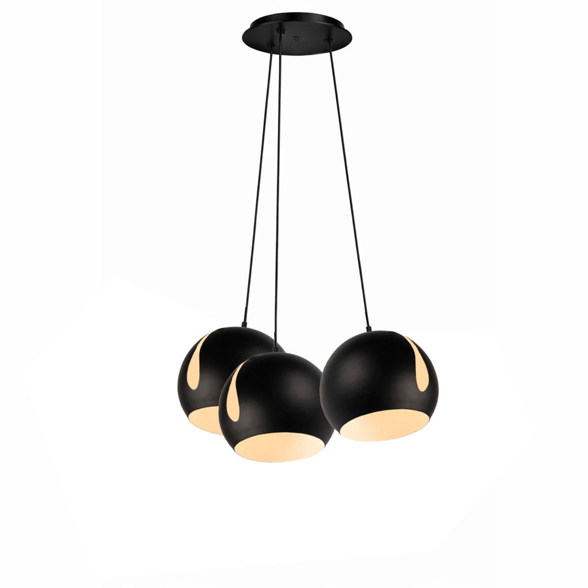 s.luce Ball Cluster Mehrfach - Pendelleuchte 3 - flammig 3x20 - 199814 - s.luce® - homecoming lights.