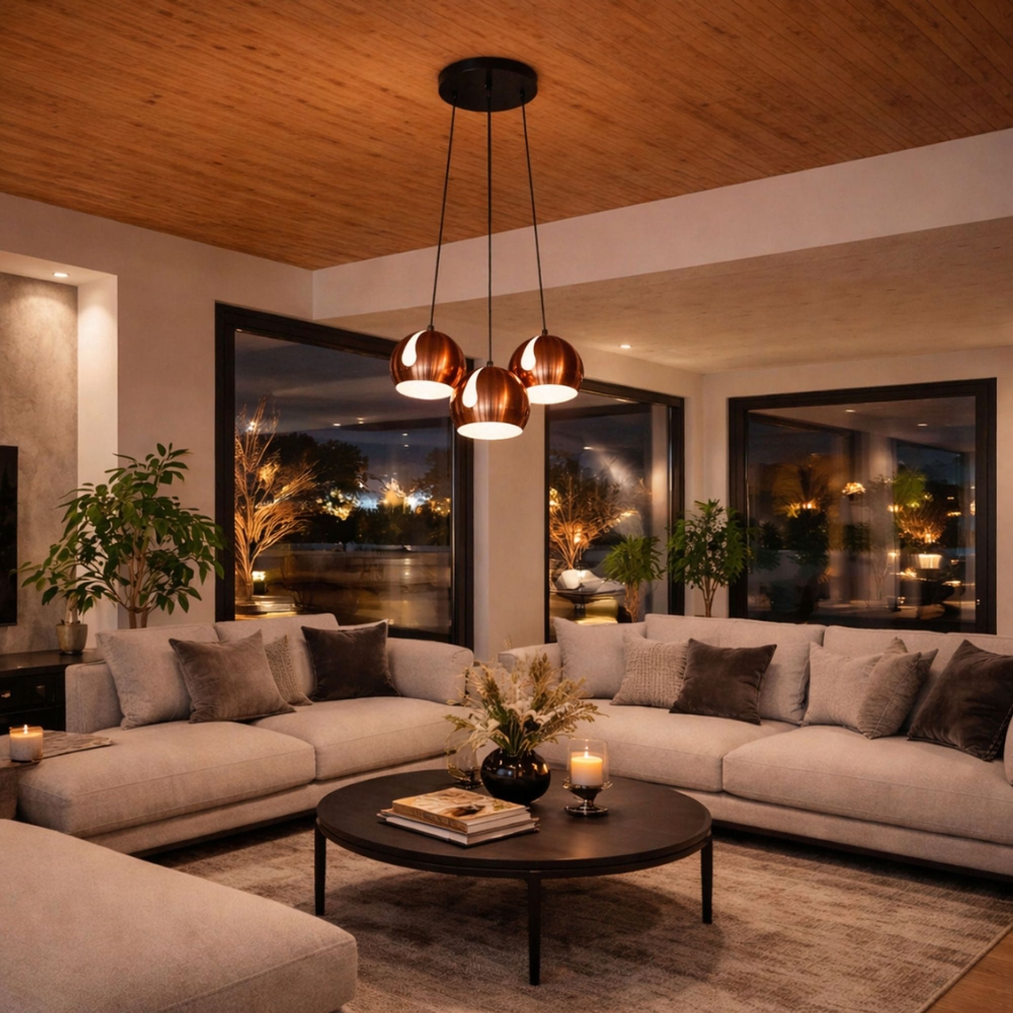 s.luce Ball Cluster Mehrfach - Pendelleuchte 3 - flammig 3x20 - 199818 - s.luce® - homecoming lights.