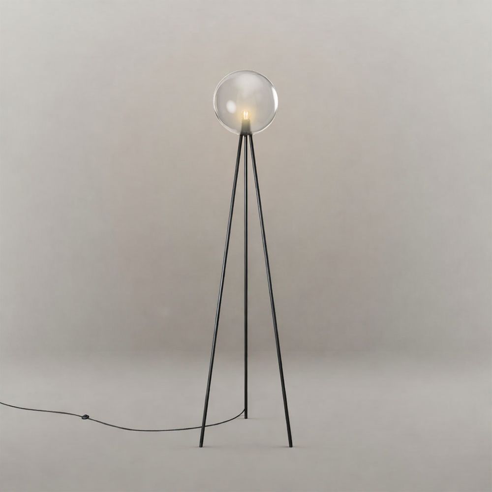 s.luce Dreibein - Stehleuchte Orb Tripod 160cm mit Glaskugel - 177532 - s.luce® - homecoming lights.