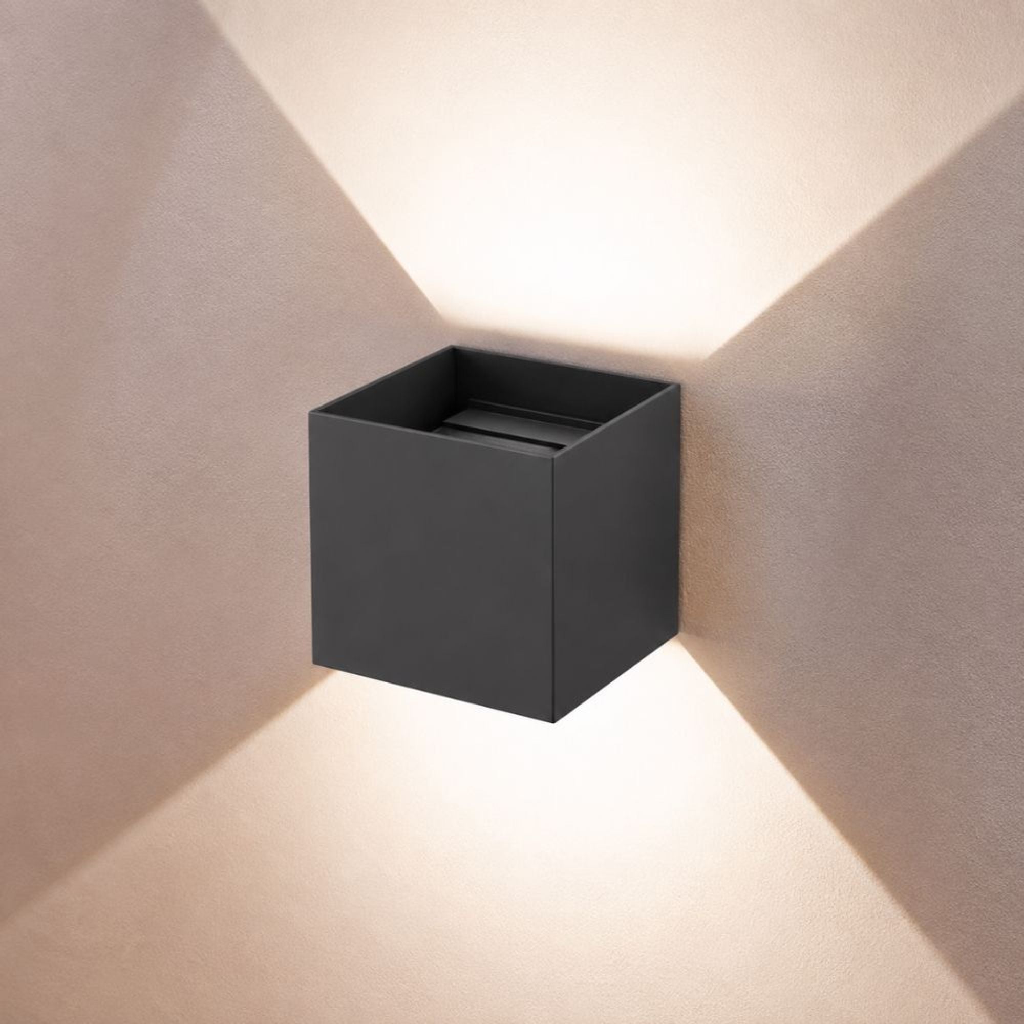 s.luce Ixa LED Wandlampe verstellbare Winkel Innen & Außen IP44 - 144758 - s.luce® - homecoming lights.