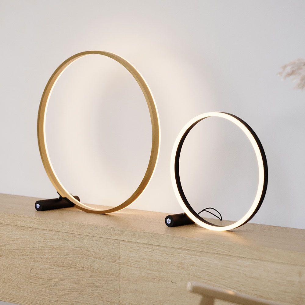 s.luce LED Ring Tischleuchte Direkt oder Indirekt