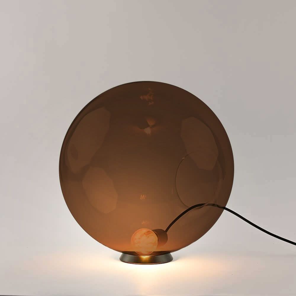 s.luce Orb Glaskugel Tischlampe
