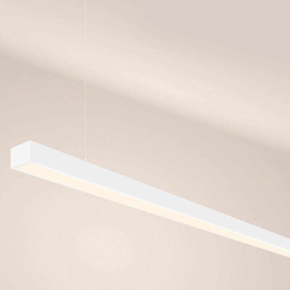 s.luce Oris LED-Linienlampe Büro-Pendelleuchte XL nach Maß 2700K