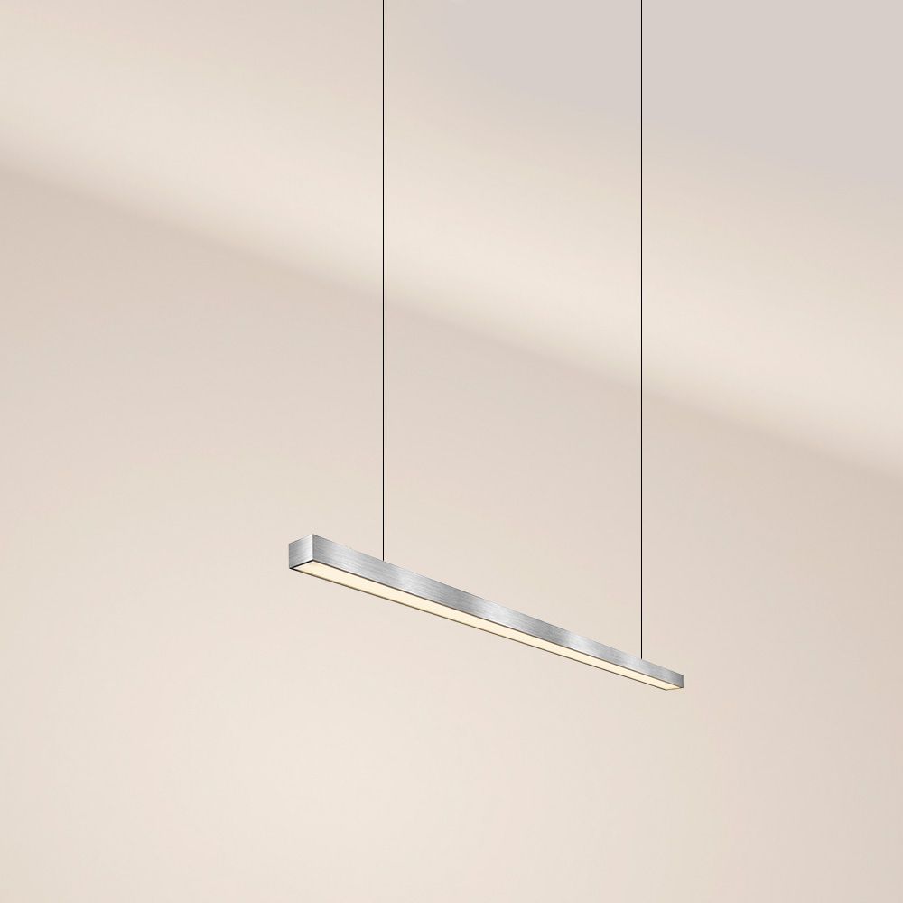 s.luce Lampe linéaire LED Suspension de bureau XL sur mesure 2700K