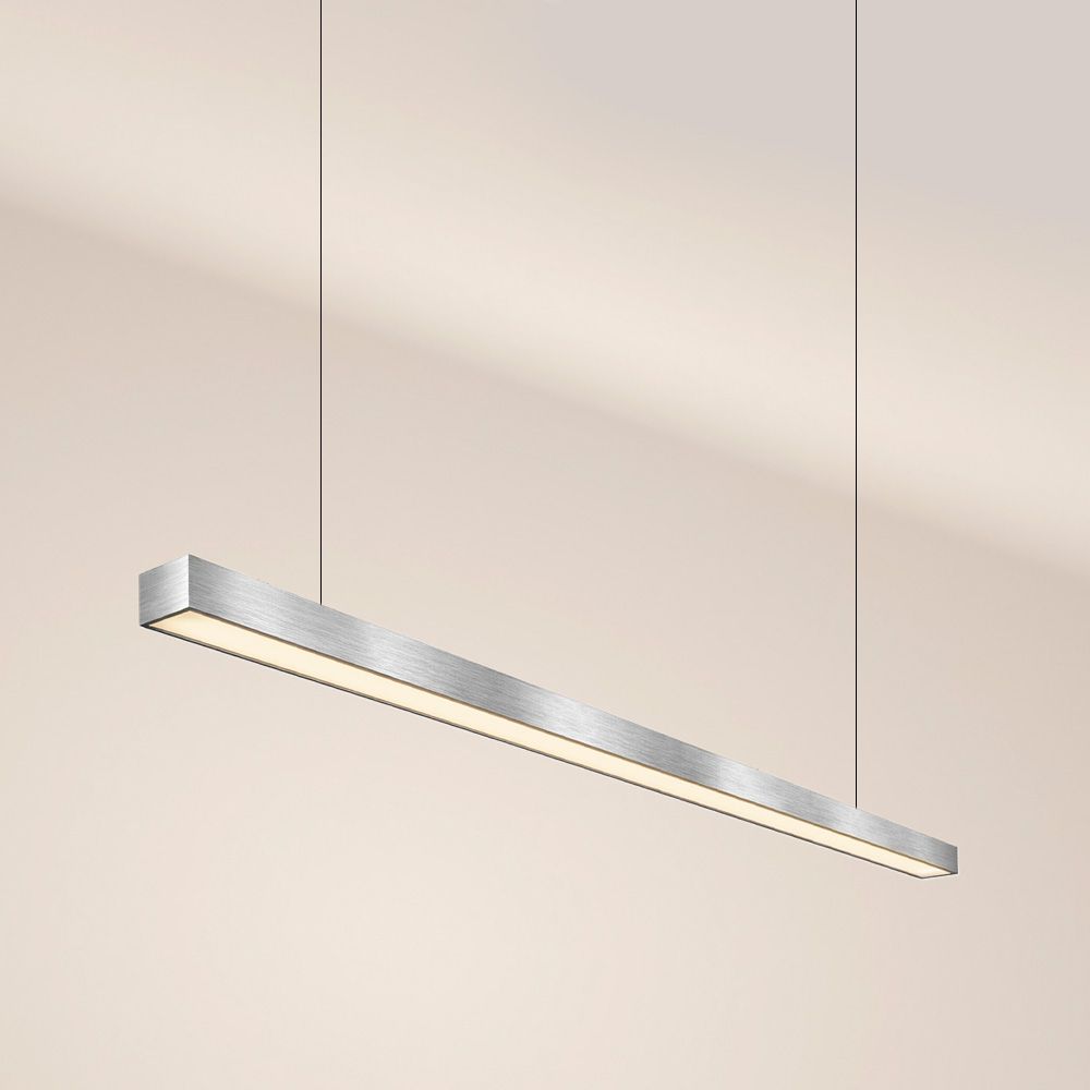 s.luce Oris LED-Linienlampe Büro-Pendelleuchte XL nach Maß 2700K