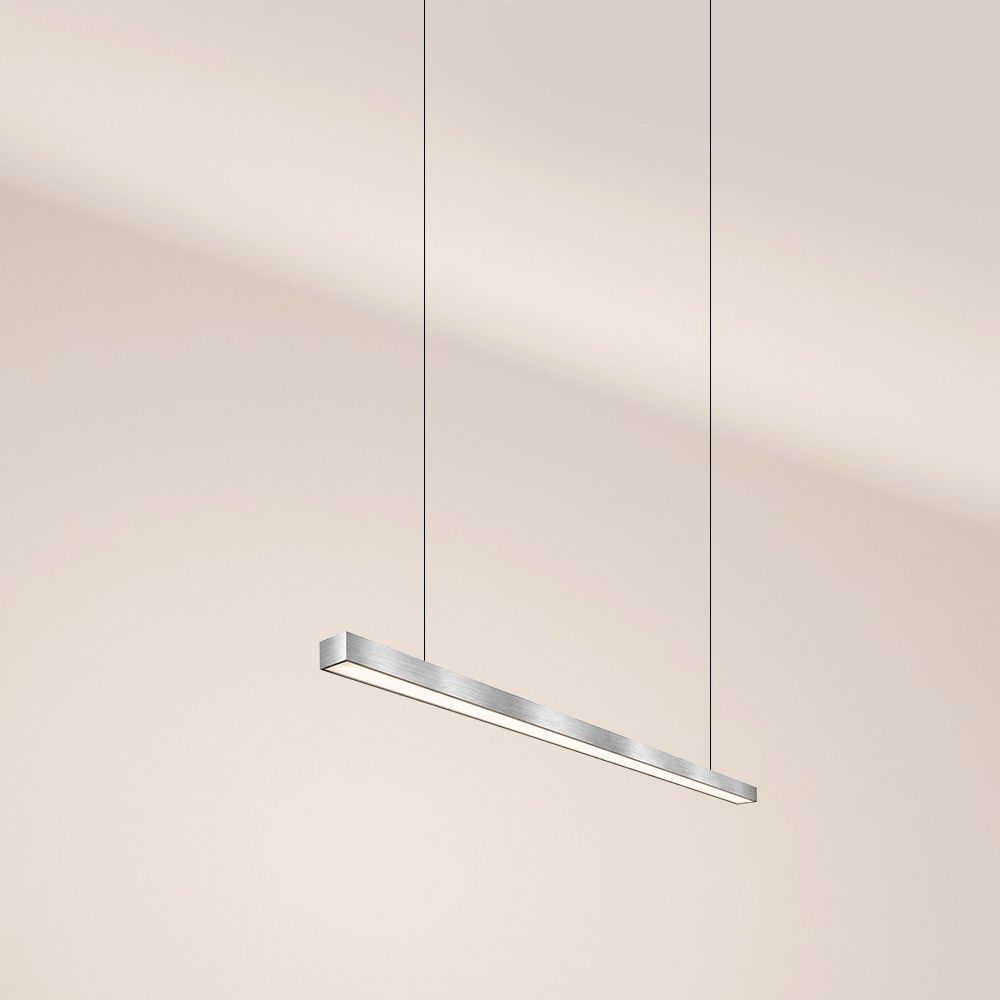 s.luce Oris LED - Linienleuchte Büro - Pendellampe XL nach Maß 4000K - 197795 - s.luce® - homecoming lights.