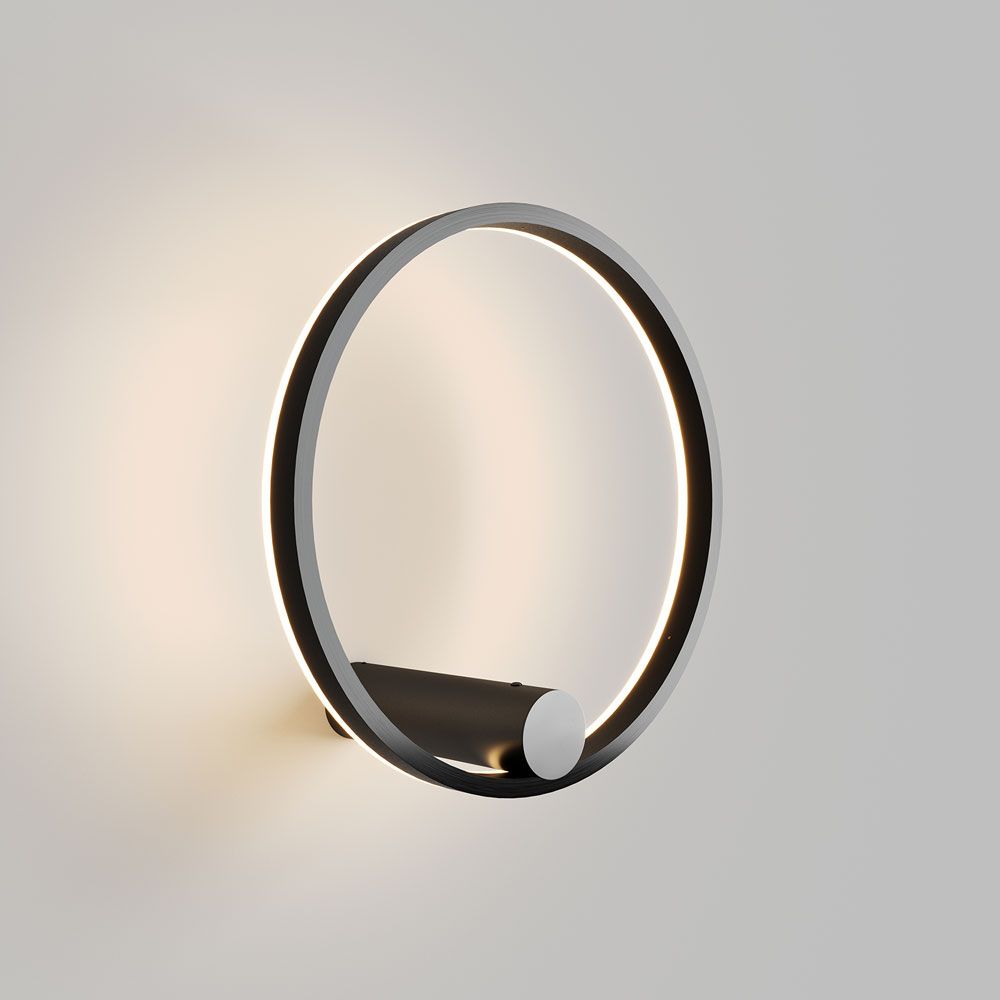 s.luce Ring Air LED Wand- & Deckenleuchte Ø 40cm rund indirekt