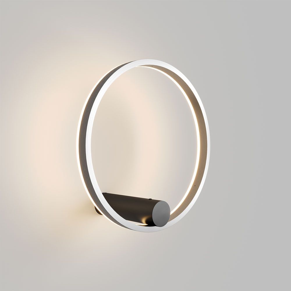 s.luce Ring Air LED Wand- & Deckenleuchte Ø 40cm rund indirekt