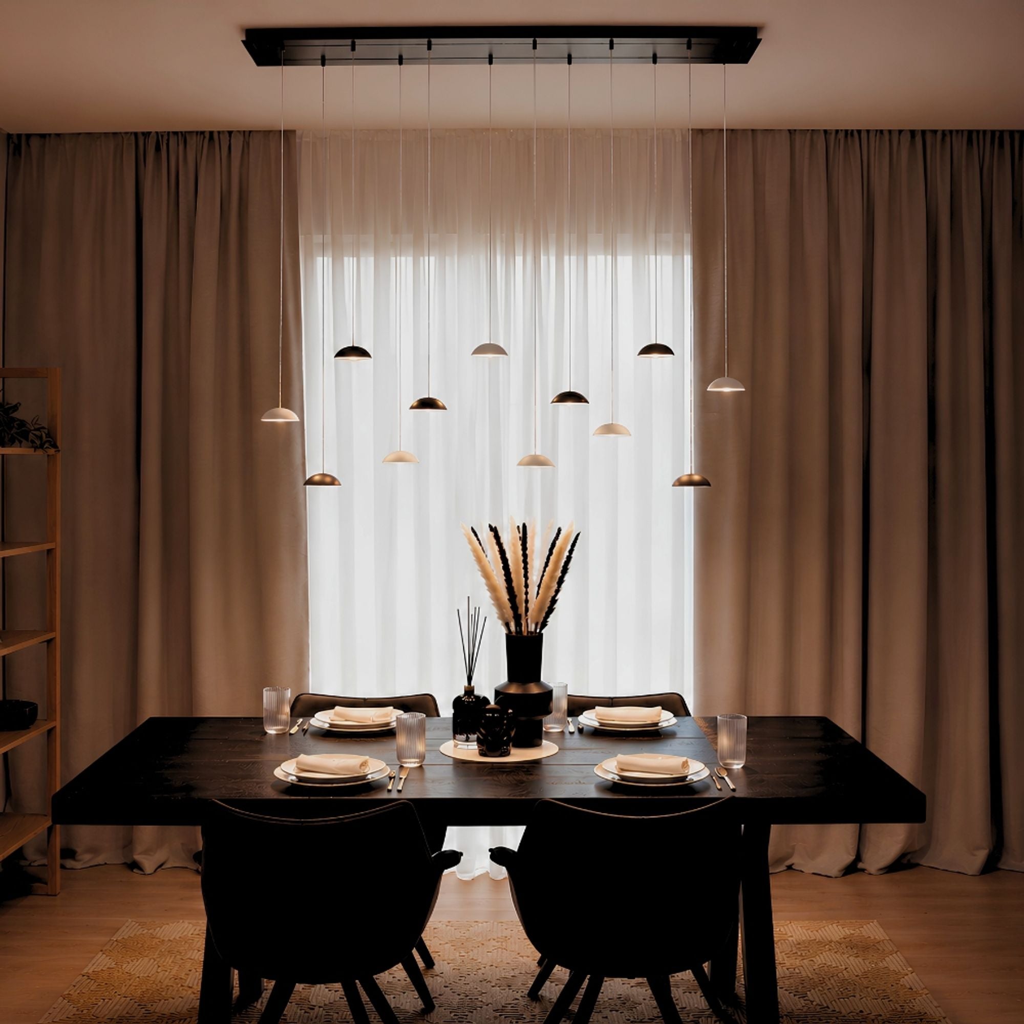 s.luce Santa Air LED-Hängeleuchte Ø 11cm Dimmbar - 189449 - s.luce® - homecoming lights.