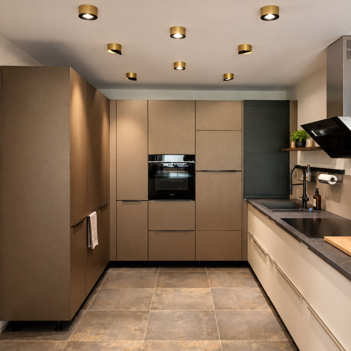s.luce Santa Neo LED-Deckenstrahler schwenkbar & dimmbar