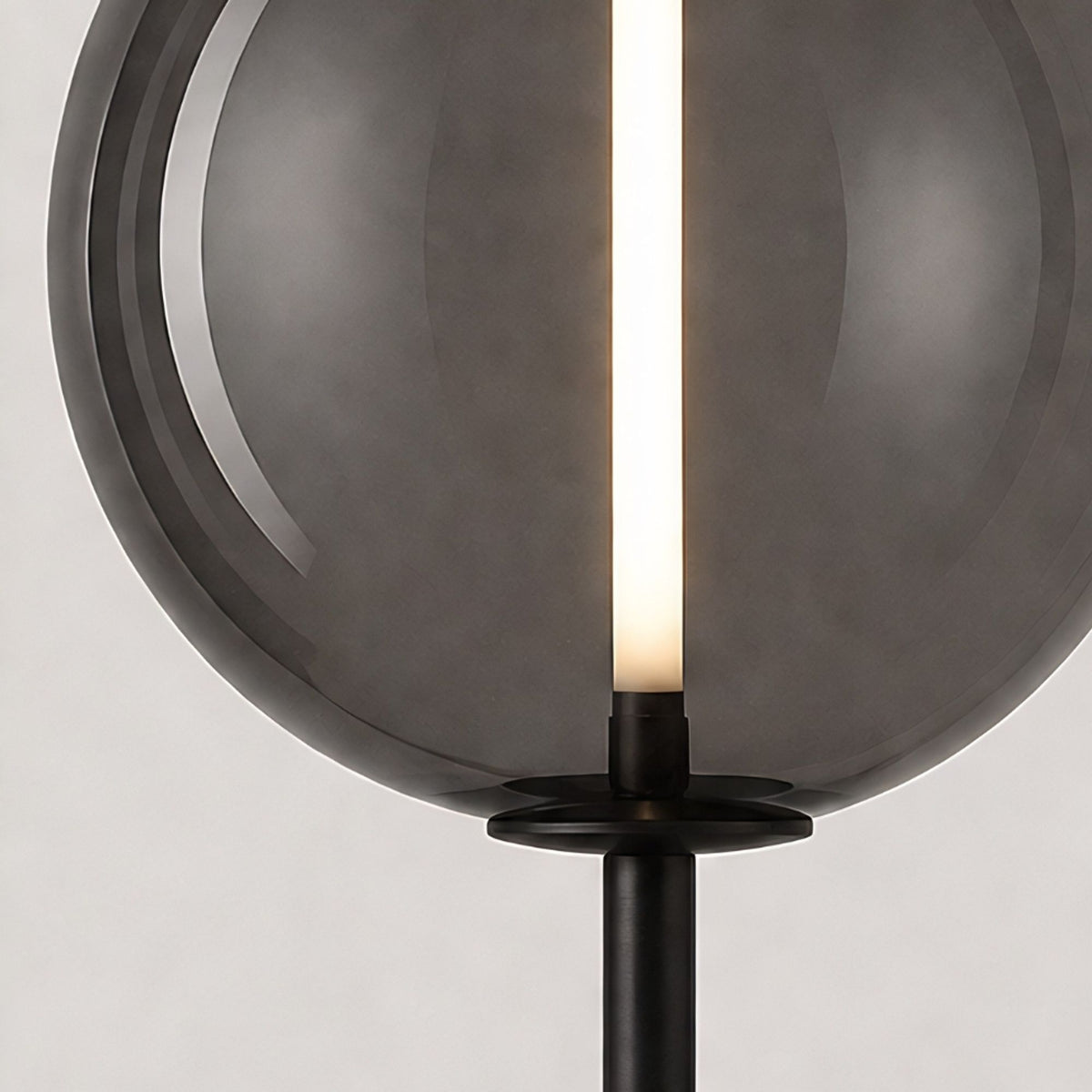 s.luce Mira Design LED Glas-Stehlampe 175cm