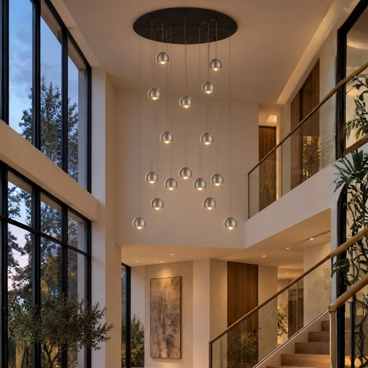 s.luce Beam XL LED Galerieleuchte Pendelleuchte 16- oder 24-flammig - 177019 - s.luce® - homecoming lights.