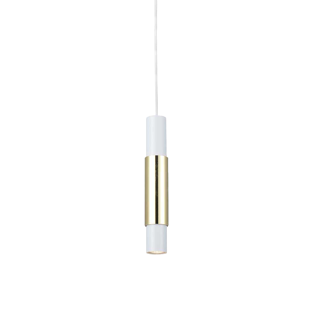 s.luce hanging lamp Crutch with decorative cylinder
