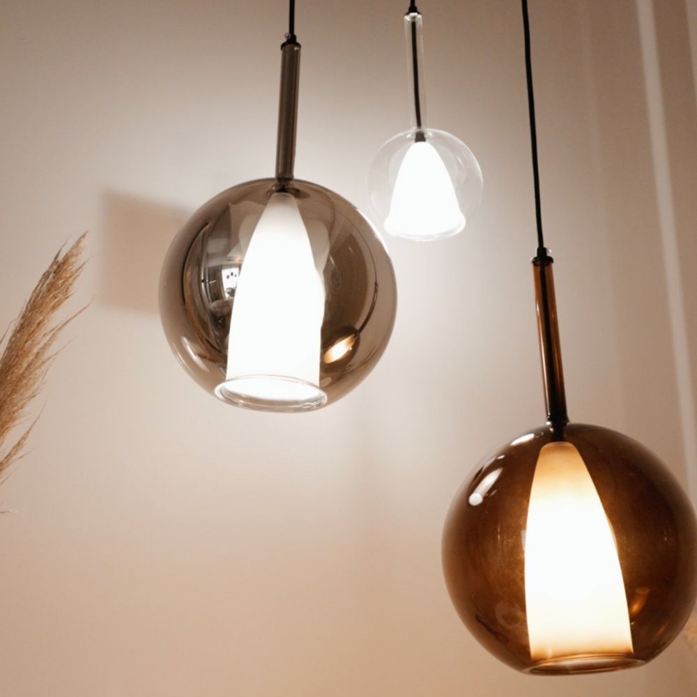 s.luce Belluna gallery light 5-flame Ø 60cm canopy