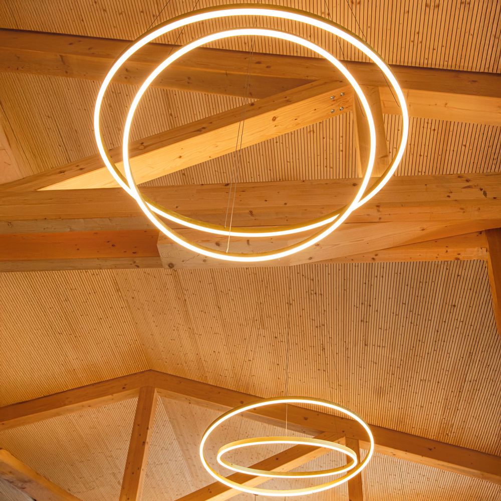 s.luce LED ring pendant lamp 2-light centric