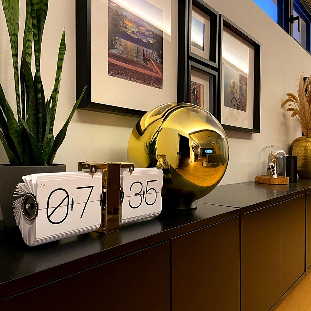 s.luce Orb glass globe table lamp