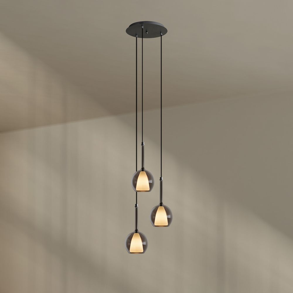 s.luce Belluna gallery light 3 luces Ø 40cm dosel