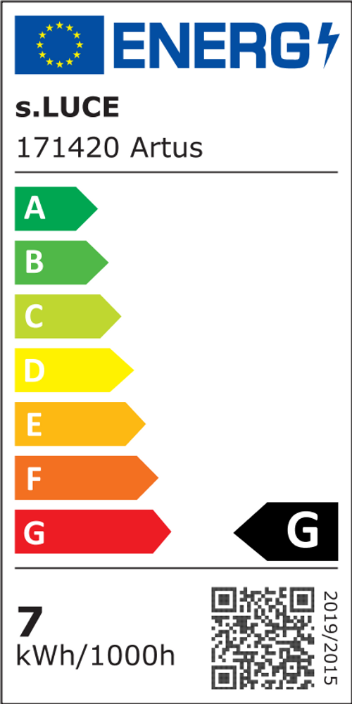 s.luce Artus Aplique y plafón LED