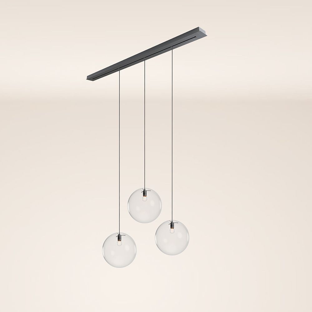s.luce Orb lámpara de mesa 3 luces 160cm Ø 3x40