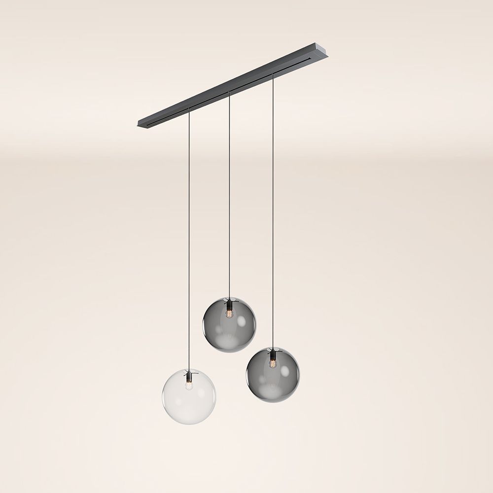 s.luce Orb lámpara de mesa 3 luces 160cm Ø 3x40