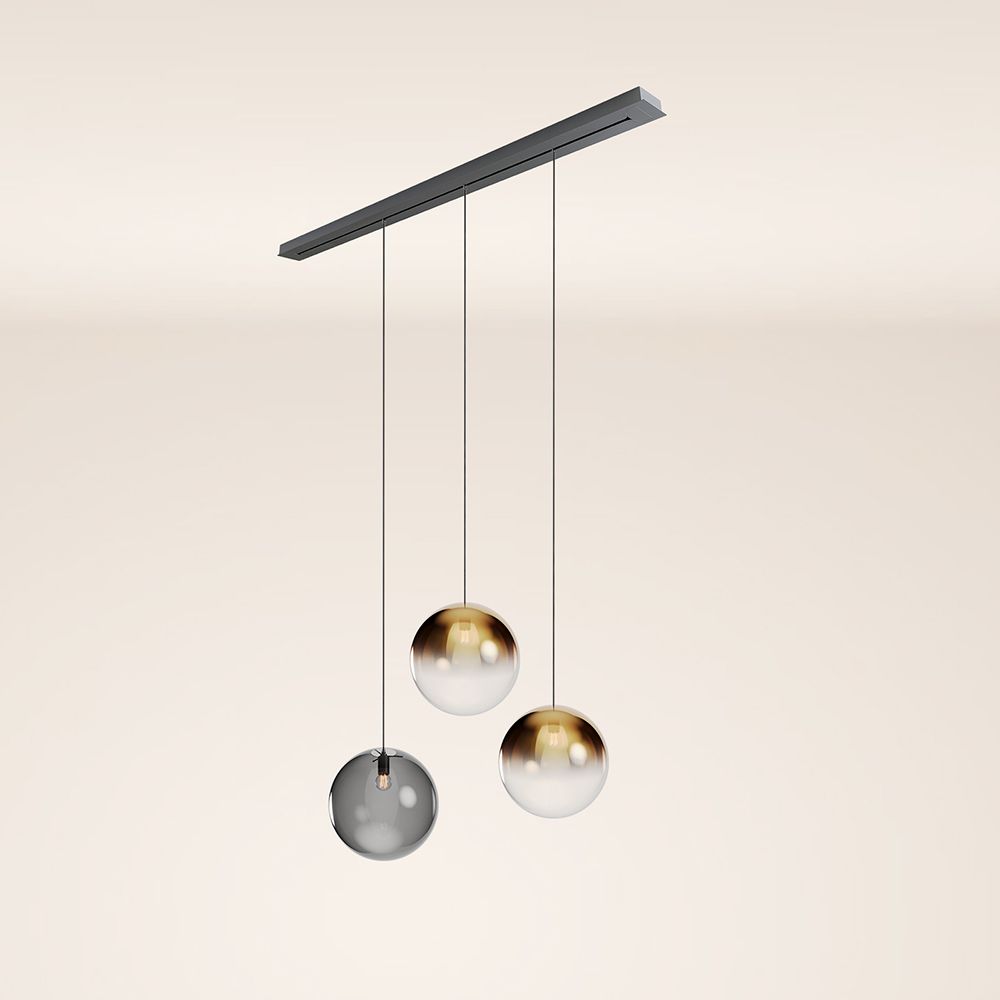 s.luce Orb lámpara de mesa 3 luces 160cm Ø 3x40