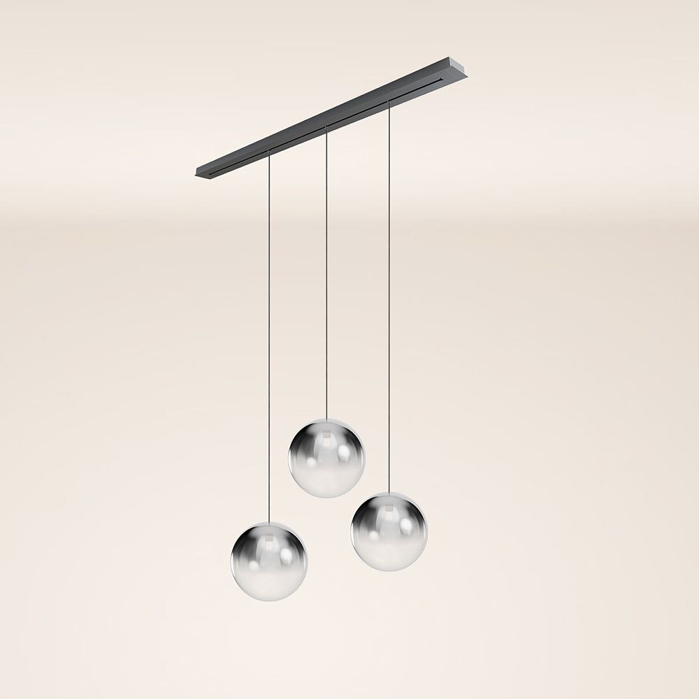 s.luce Orb lámpara de mesa 3 luces 160cm Ø 3x40