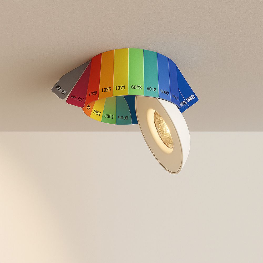 s.luce Santa Fresh exclusiv Foco de techo LED orientable y regulable