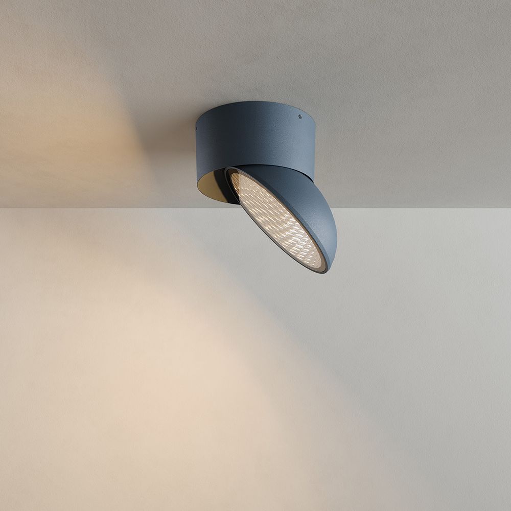s.luce Santa Out Plafón LED exterior IP65 orientable