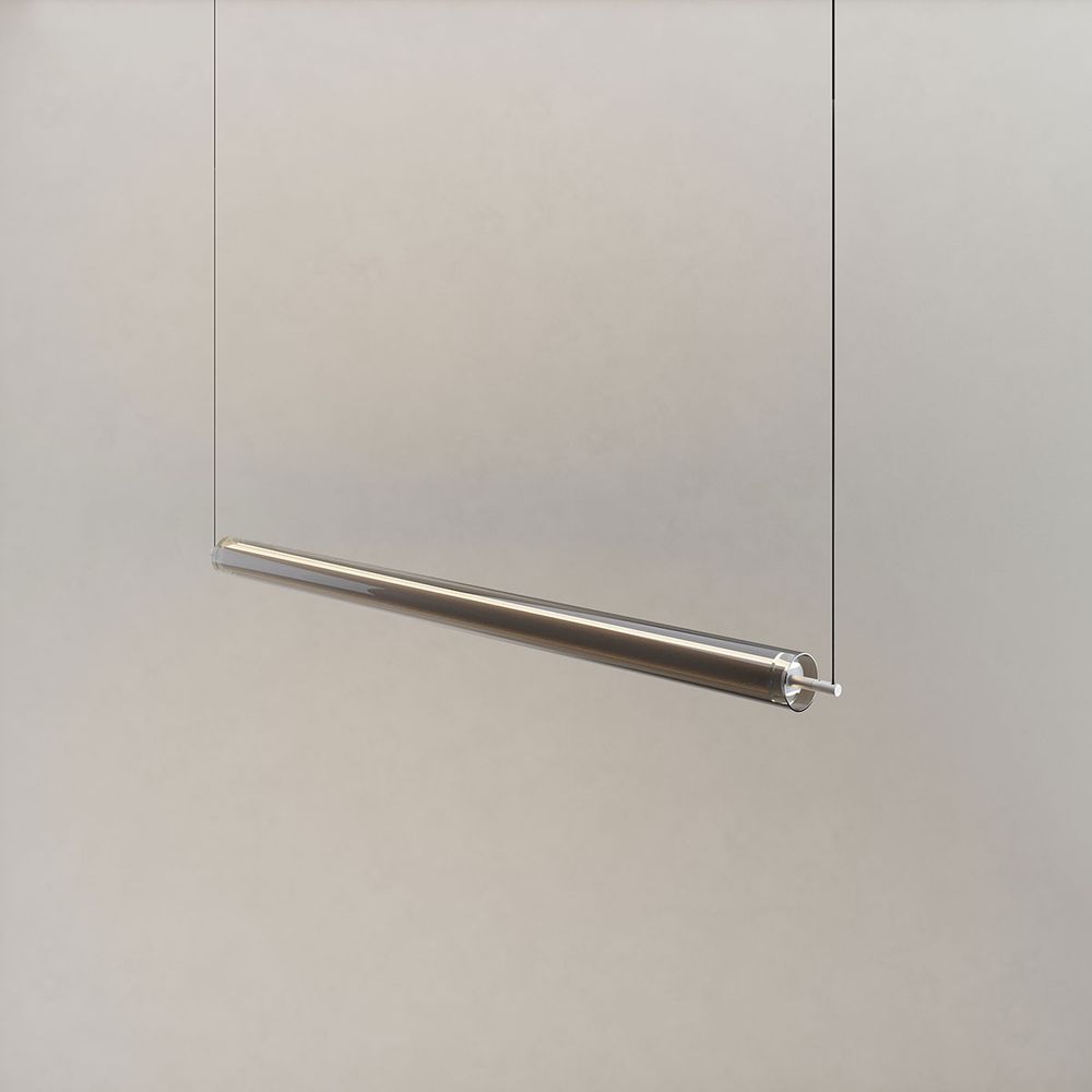 s.luce Ranya LED Up & Down luminaire suspendu avec glass cover & télécommande
