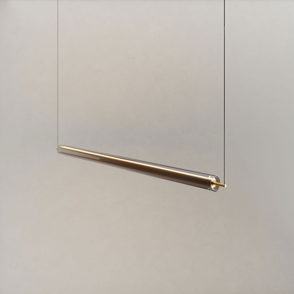 s.luce Ranya LED Up & Down luminaire suspendu avec glass cover & télécommande