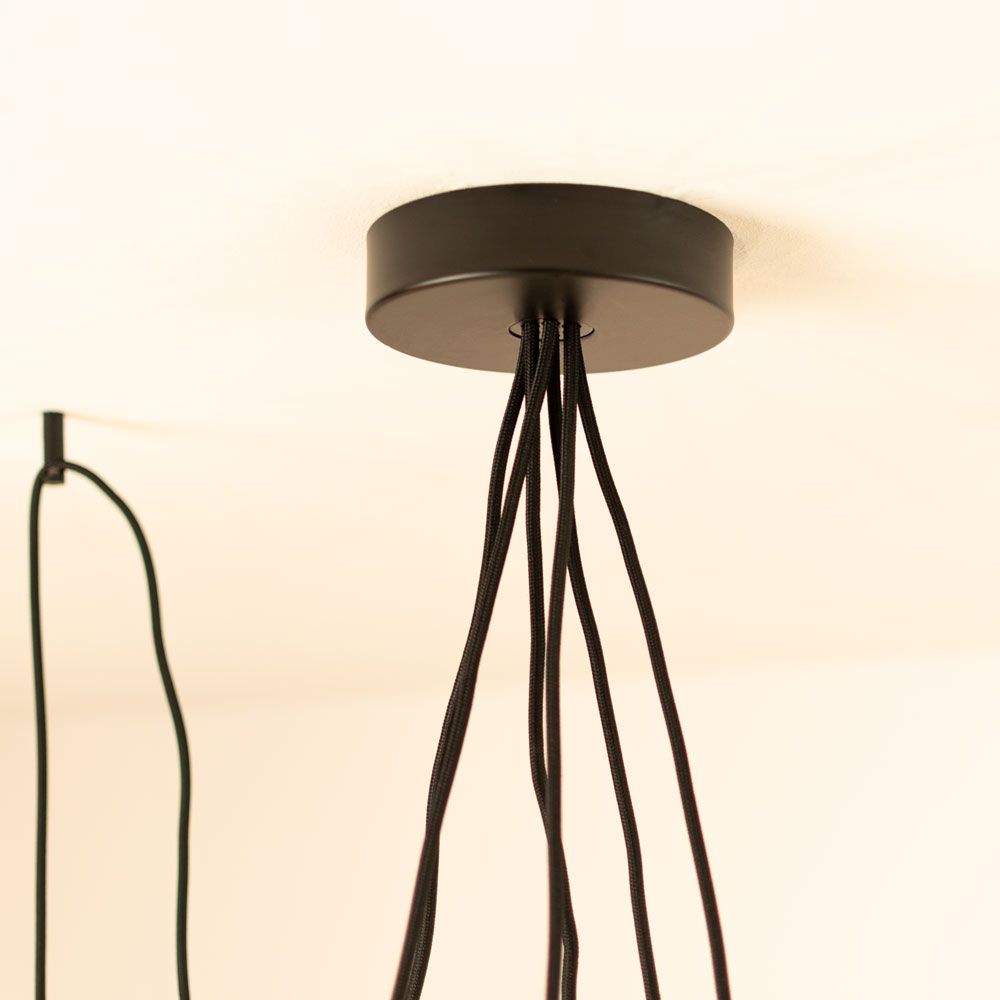 s.luce Modular Mehrfach-Baldachin 1-6 Ausgänge Ø 15cm