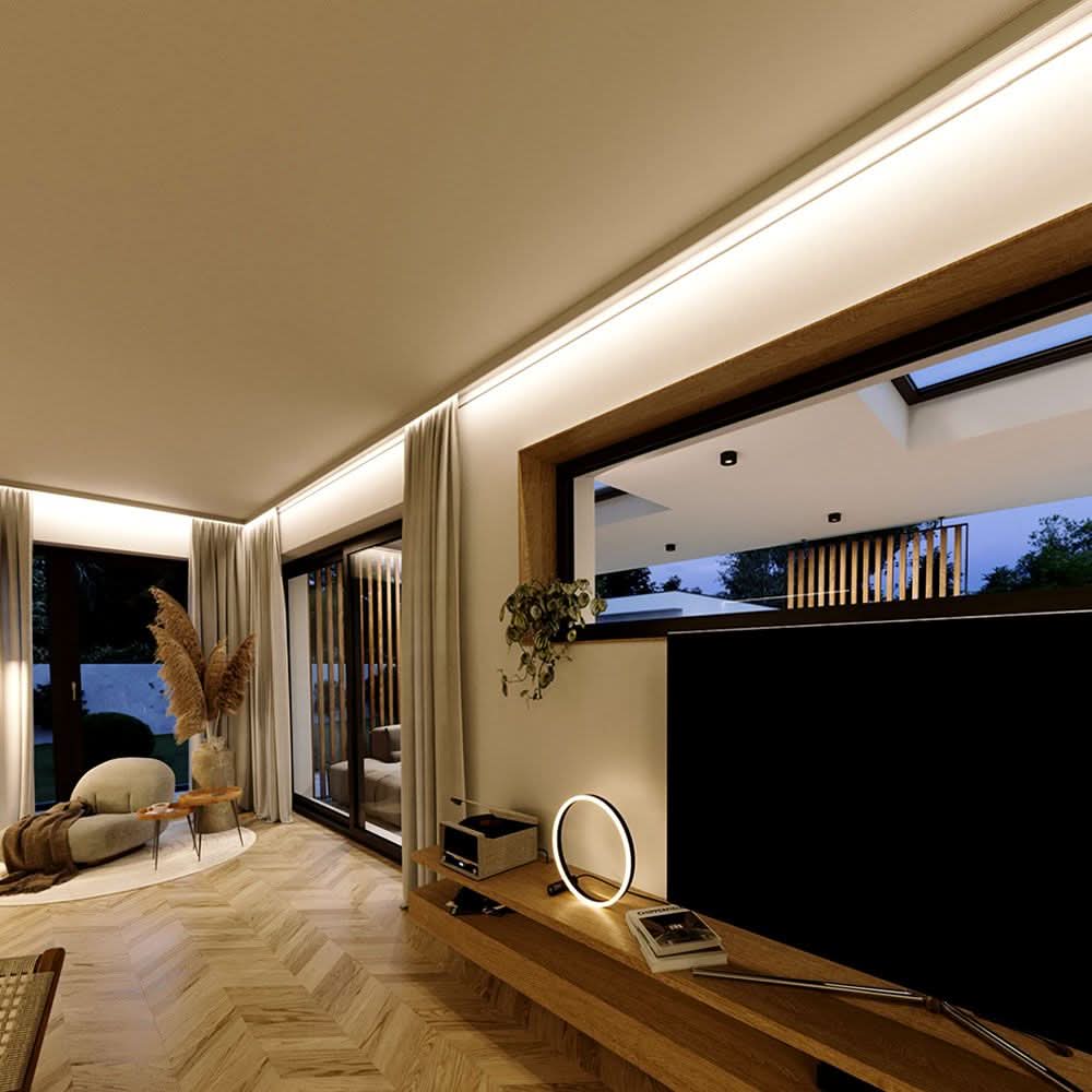 s.luce AuraPro 5m Bande LED 20w/m 2000lm/m CRI 90