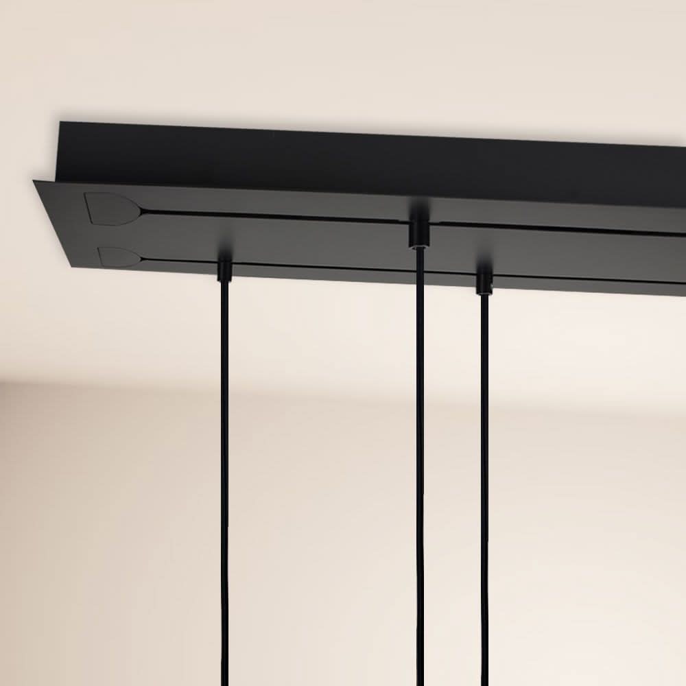 s.luce Echos lampe de table 5 flammes 2 rangées 160cm Ø 18/25cm