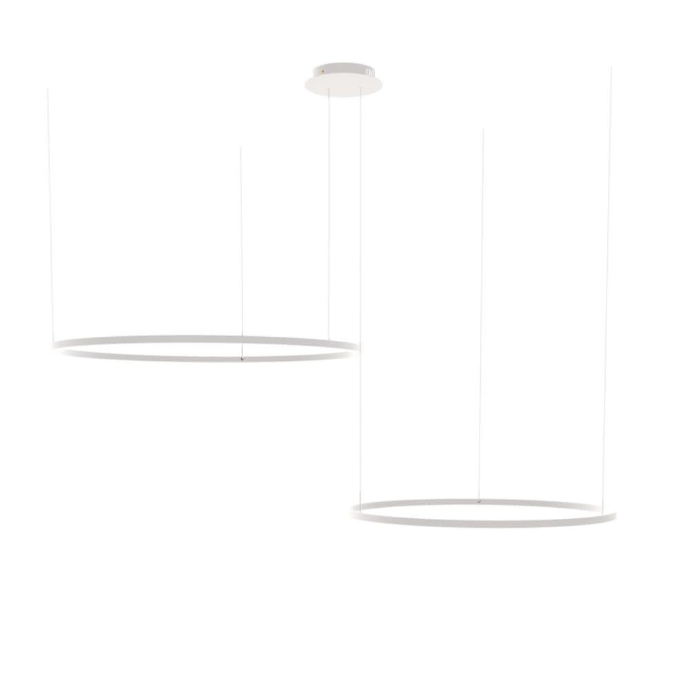 s.luce LED Ring Lampe à suspendre à 2 flammes Excentrique