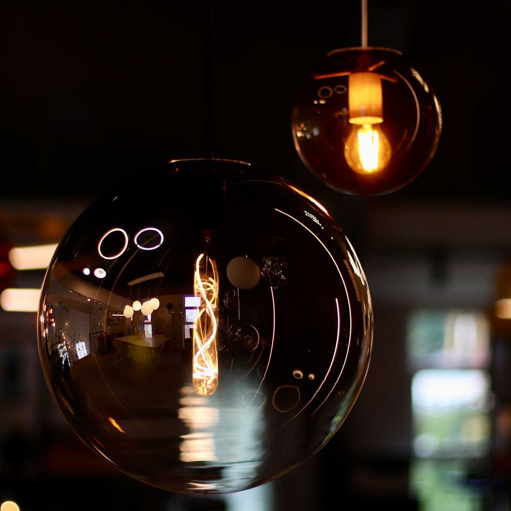 s.luce Orb Lampe de salle à manger 12 flammes 160cm 2 rangées