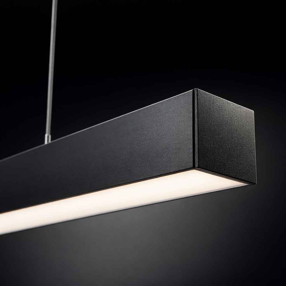 s.luce Lampe linéaire LED Suspension de bureau XL sur mesure 2700K