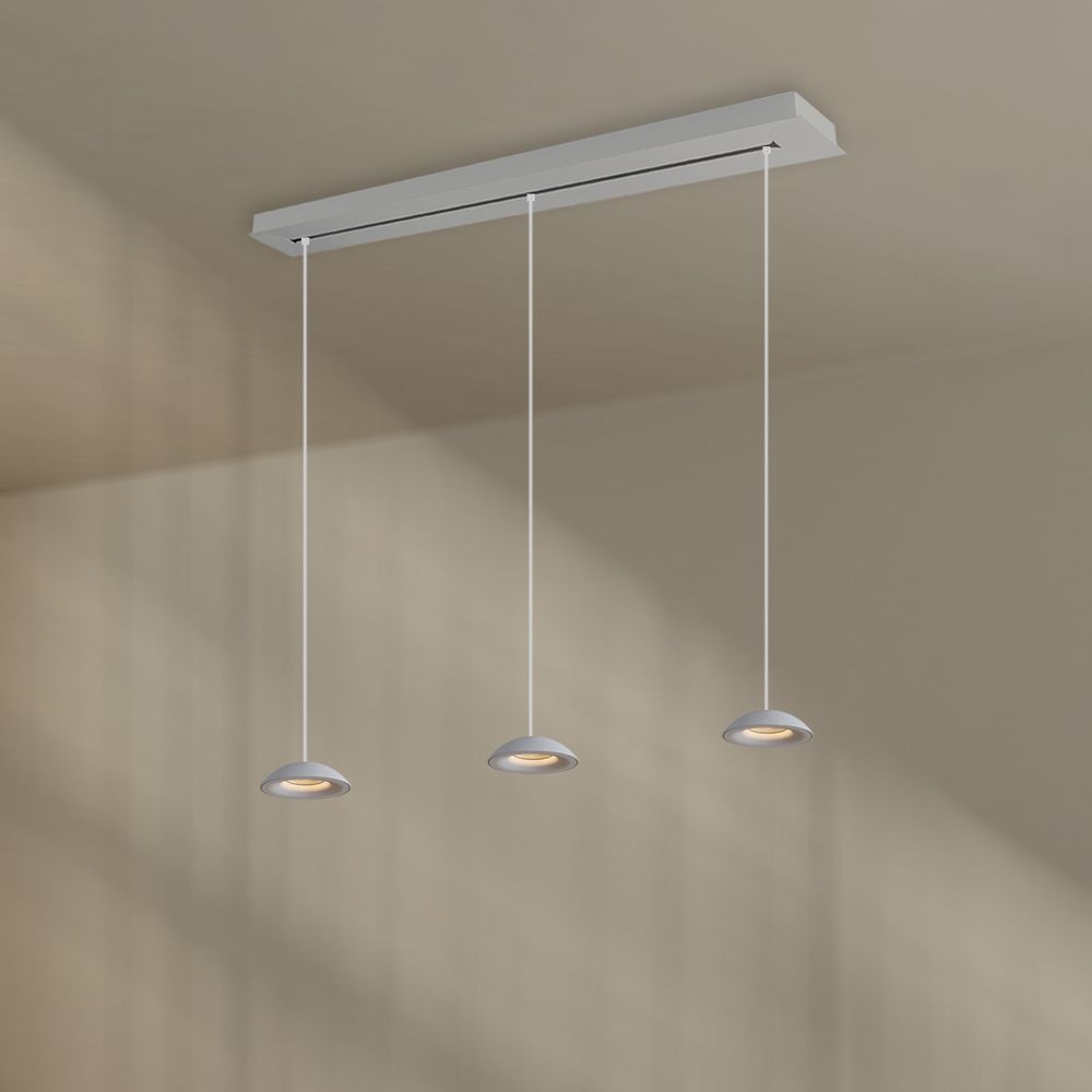 s.luce Santa Air LED Lampe suspendue de salle à manger 3-flamme 120cm