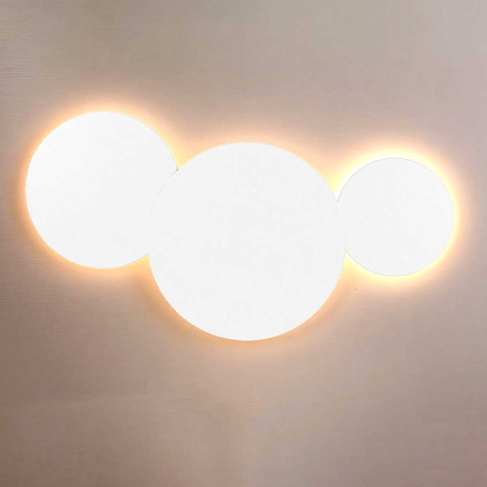 s.luce Cloud combinazione di applique LED indirette