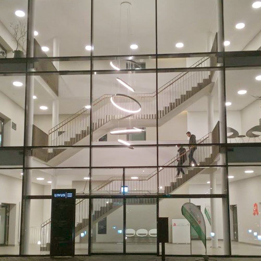 s.luce Made LED anello XL lampada a sospensione scala Dimmerabile RAL