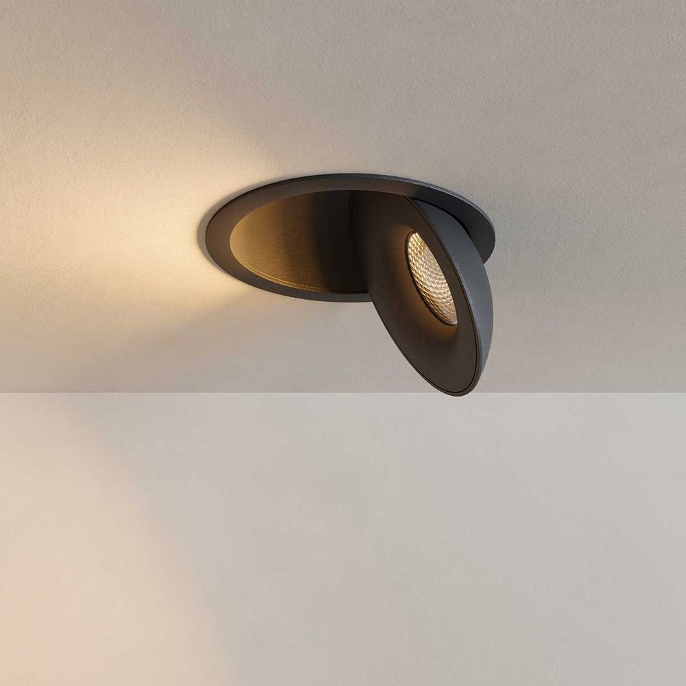 s.luce Santa Deep Faretto da incasso LED orientabile e dimmerabile