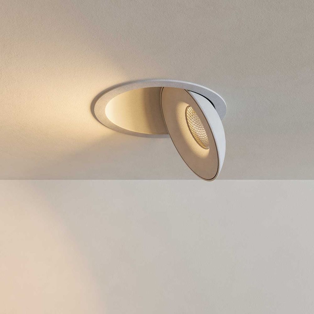 s.luce Santa Deep Faretto da incasso LED orientabile e dimmerabile