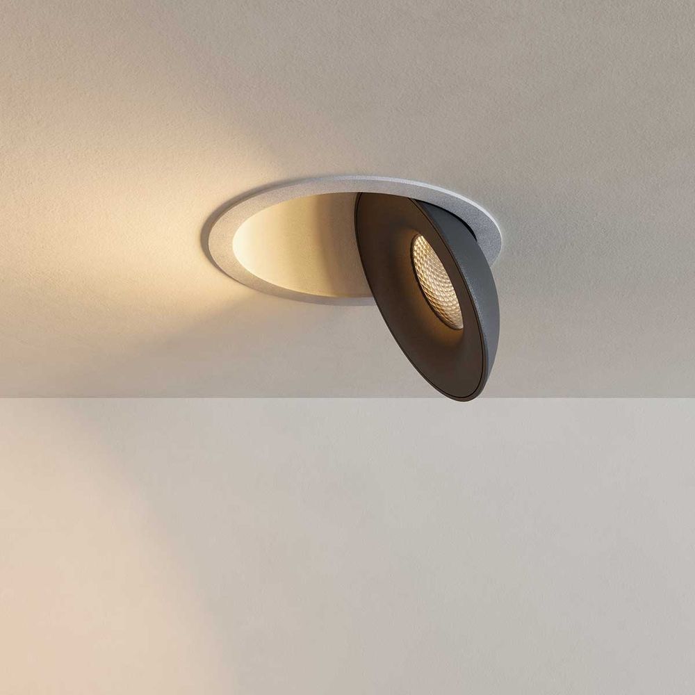 s.luce Santa Deep Faretto da incasso LED orientabile e dimmerabile